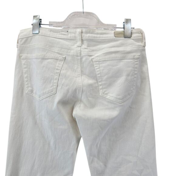 AG Adriano Goldschmied Jeans Womens 30 The Angel Bootcut White Coastal Boho - Picture 5 of 12